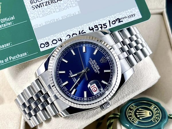 Rolex Datejust 36mm Blue
